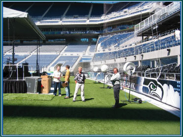 Polarzone is a rental and sales agent for Big Fogg cooling and misting fans and systems for sporting events.